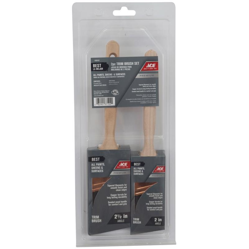 Ace Best Angle Paint Brush Set