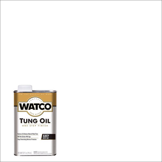 WATCO Clear Oil-Based Alkyd-Oil Tung Oil 1 qt