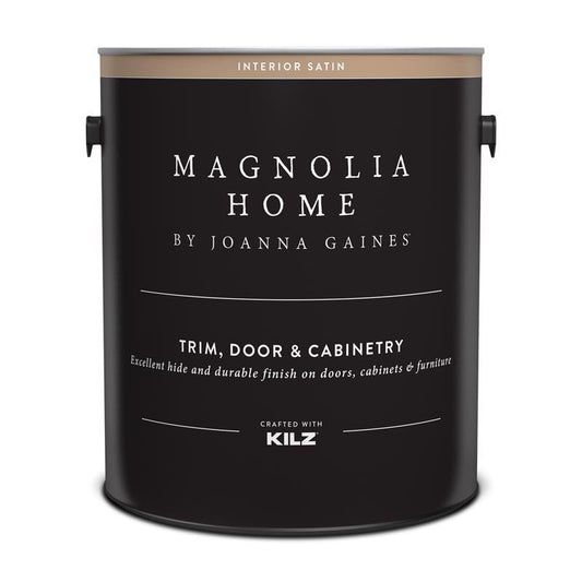 Magnolia Home by Joanna Gaines KILZ Satin Tintable Base 1 Cabinet and Trim Paint Interior 1 gal