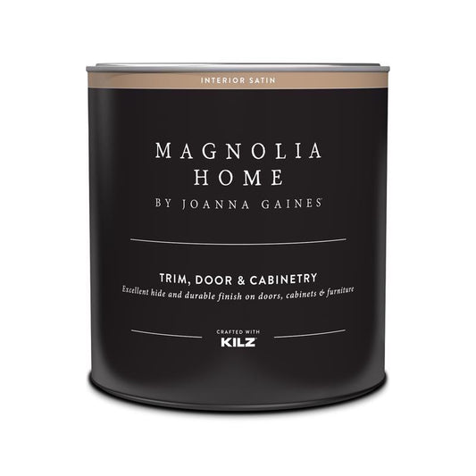 Magnolia Home by Joanna Gaines KILZ Satin Tintable Base 3 Cabinet and Trim Paint Interior 1 qt