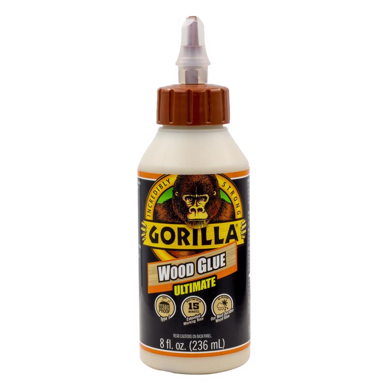 Gorilla Extra Strength Natural Wood Glue 8 oz