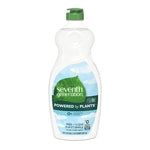 Seventh Generation Free & Clear Scent Liquid Dish Soap 19 oz 1 pk