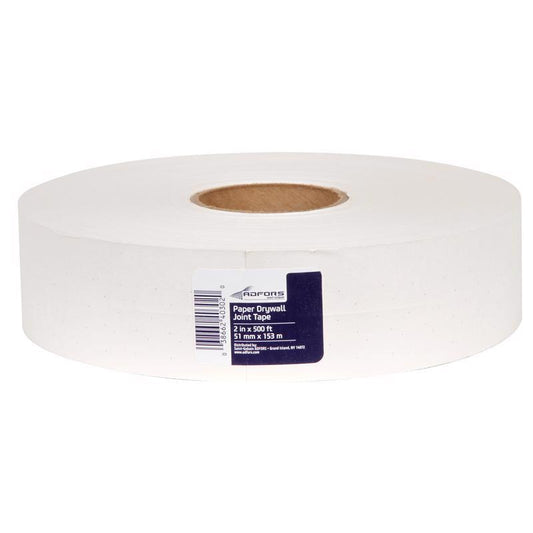 Saint-Gobain ADFORS 500 ft. L X 2 in. W Paper White Drywall Joint Tape