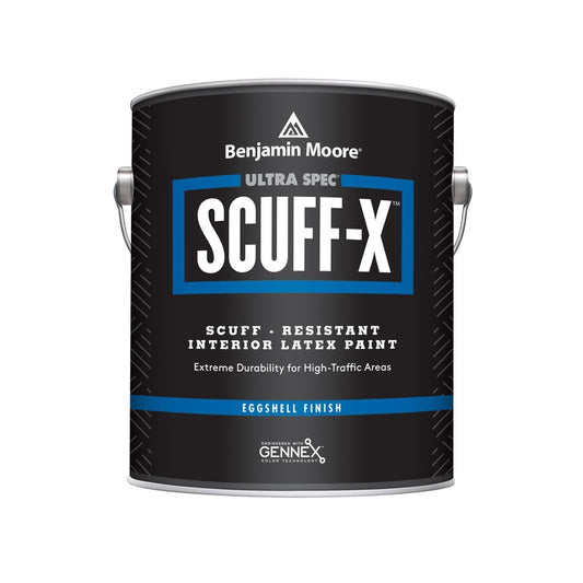 Benjamin Moore Ultra Spec Scuff-X Eggshell White Base 4 Paint Interior 1 gal