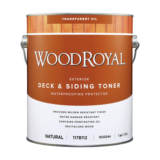 Ace Wood Royal Transparent Natural Oil-Based Deck and Siding Toner 1 gal
