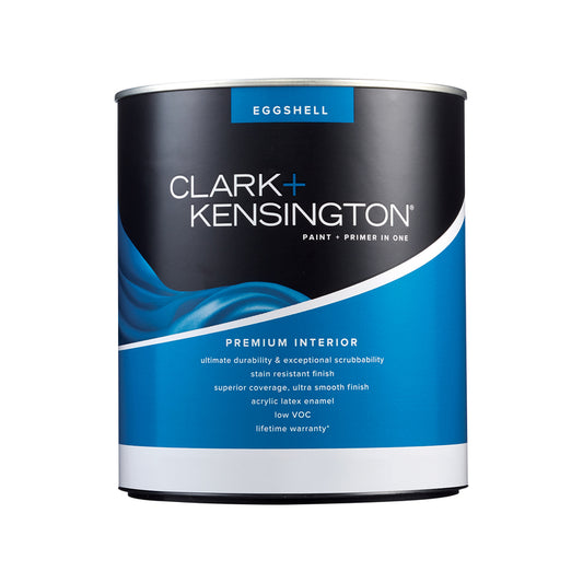 Clark+Kensington Eggshell Designer White Paint + Primer Interior 1 qt