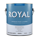 Royal Eggshell High Hiding White Water-Based Paint Interior 1 gal