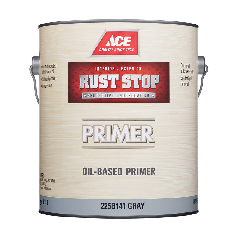Ace Rust Stop Gray Oil-Based Rust Primer 1 gal
