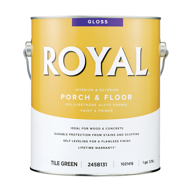 Royal Gloss Tile Green Porch & Floor Alkyd Enamel 1 gal