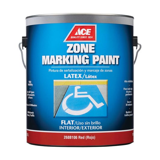 Ace Red Zone Marking Paint 1 gal