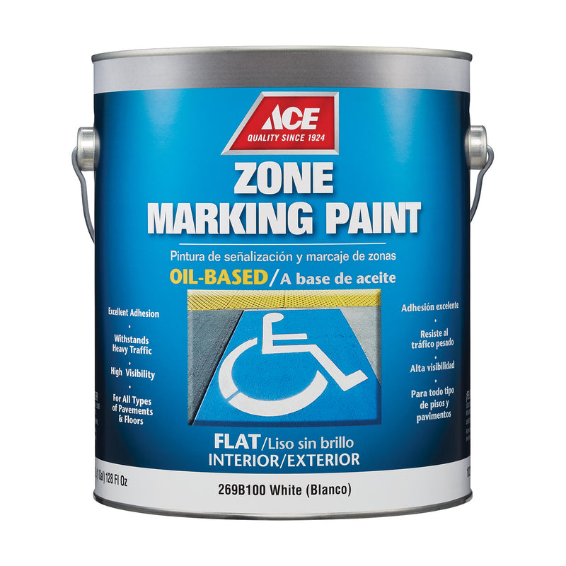 Ace White Zone Marking Paint 1 gal