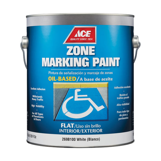 Ace White Zone Marking Paint 1 gal