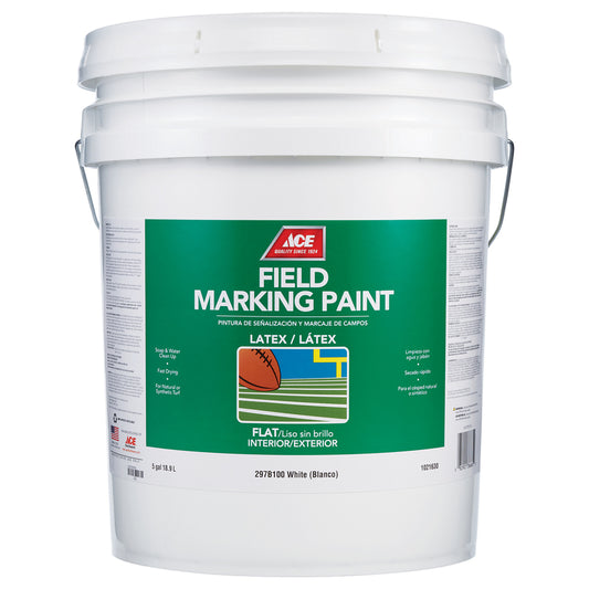 Ace White Field Marking Paint 5 gal