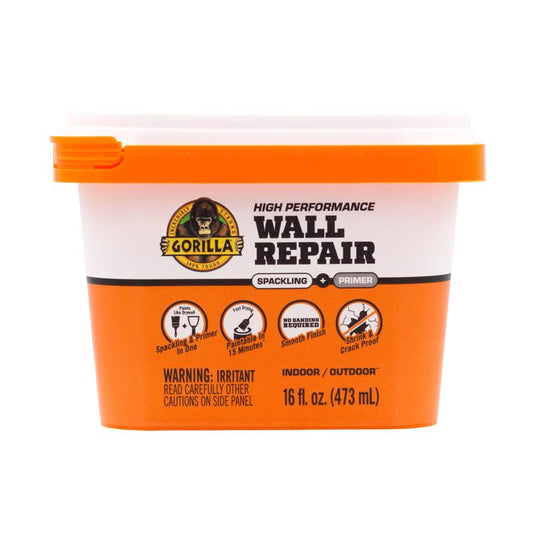 Gorilla White in. W X Wall Repair in. L Wall Repair Kit