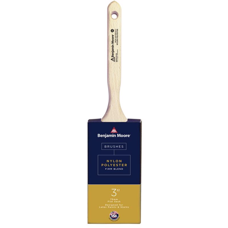 Benjamin Moore 3 in. Firm Flat Sash Paint Brush