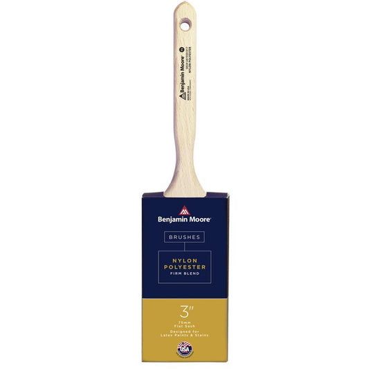 Benjamin Moore 3 in. Firm Flat Sash Paint Brush