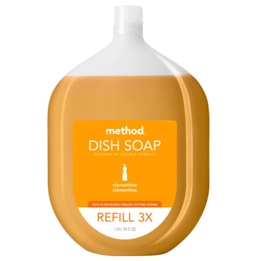 Method Clementine Scent Liquid Dish Soap Refill 54 oz 1 pk