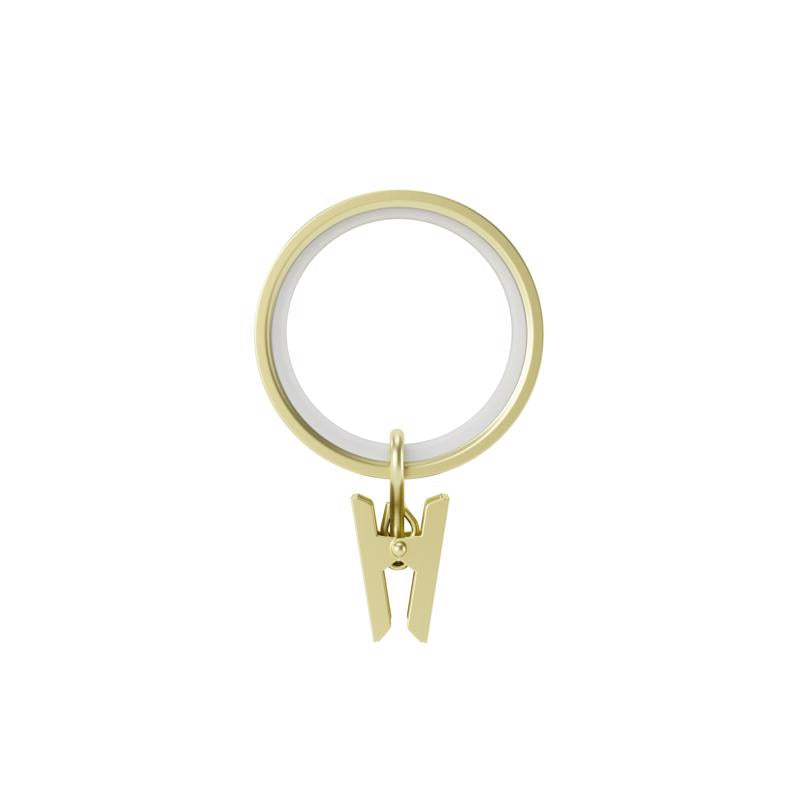 Umbra Cappa Brass Gold Clip Ring 3.25 in. L