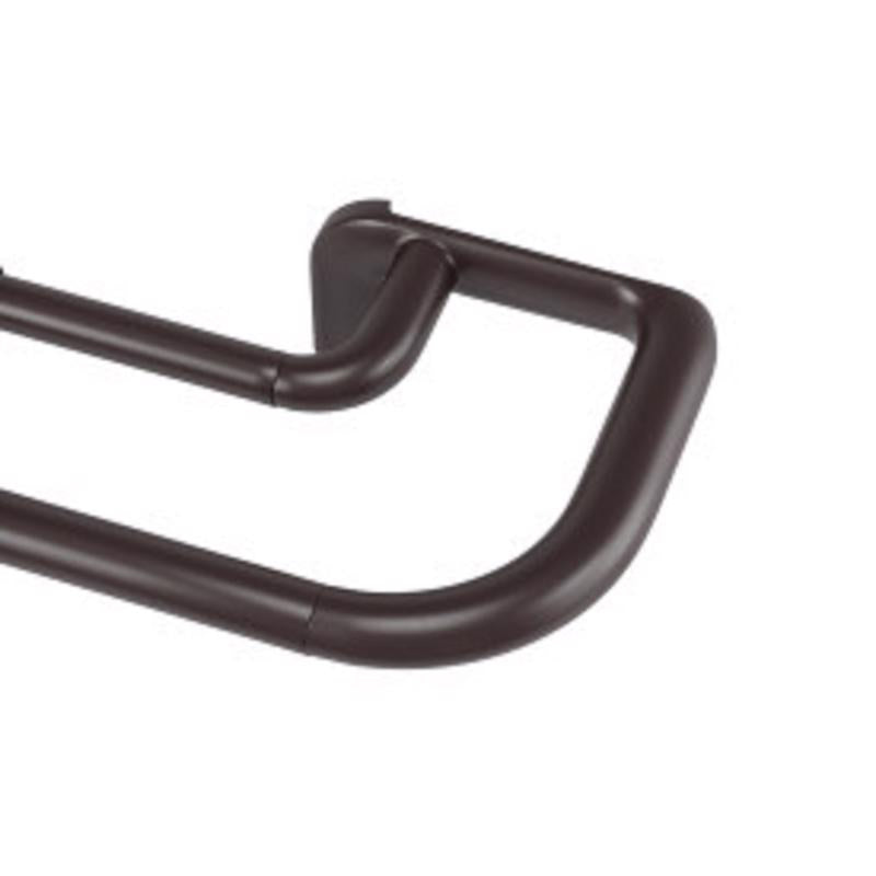 Umbra Twilight Bronze Curtain Rod 88 in. L X 144 in. L
