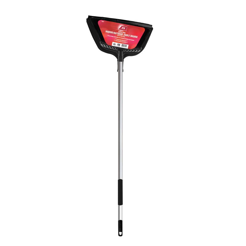 Ace 15 in. W Stiff Fiber Broom with Dustpan
