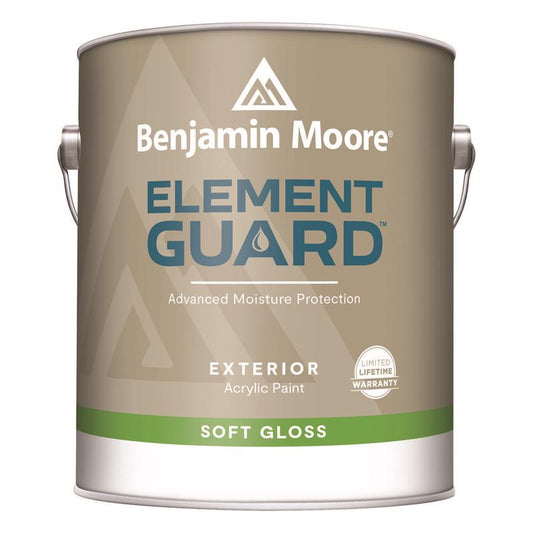 Benjamin Moore Element Guard Soft Gloss Base 3 Paint Exterior 1 gal