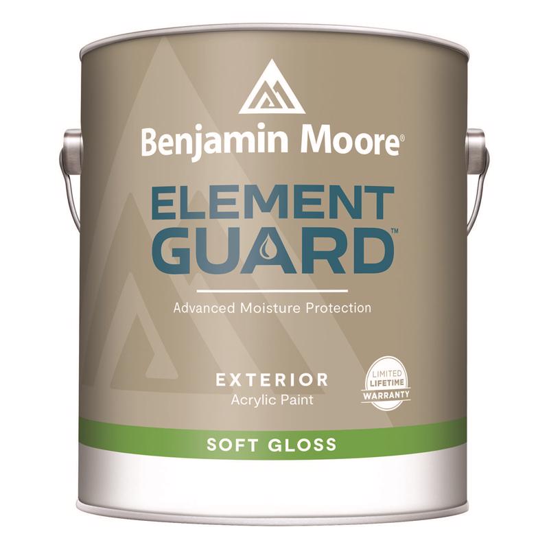 Benjamin Moore Element Guard Soft Gloss Base 4 Paint Exterior 1 gal