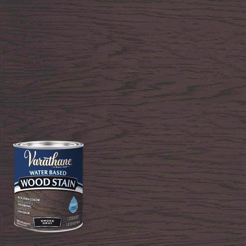 Varathane Semi-Transparent Smoke Gray Wood Stain 1 qt