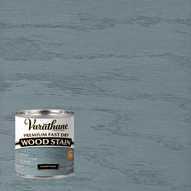Varathane Fogstone Oil-Based Urethane Modified Alkyd Fast Dry Wood Stain 1/2 pt