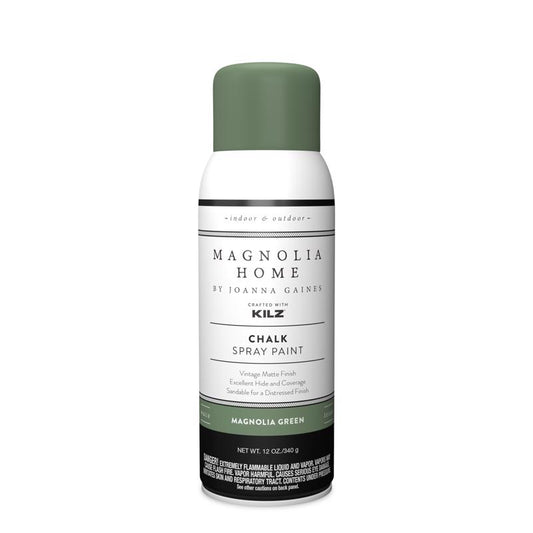 Magnolia Home by Joanna Gaines KILZ Matte Magnolia Green Sprayable Chalk Paint 12 oz
