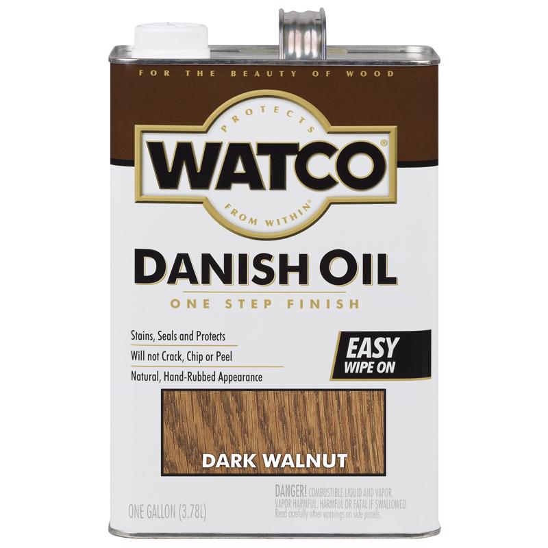 WATCO Transparent Dark Walnut Oil-Based Danish Oil 1 gal