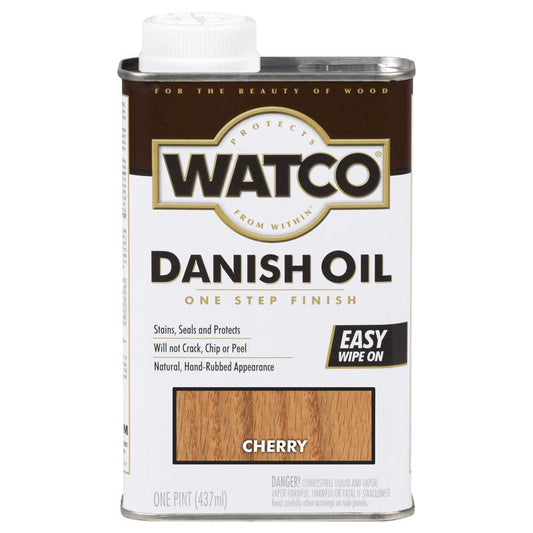 WATCO Transparent Cherry Oil-Based Danish Oil 1 pt