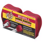 No Bull Nakoma Products Rubber/Steel Red Ladder Bumper Covers 2 pk