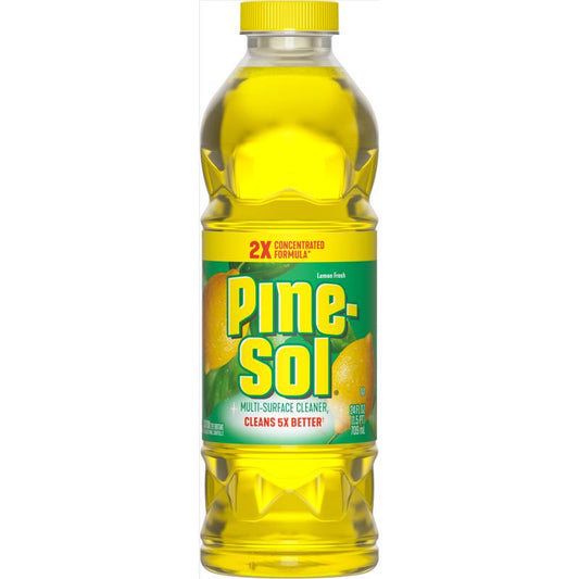 Pine-Sol Lemon Scent Concentrated All Purpose Cleaner Liquid 24 fl. oz.