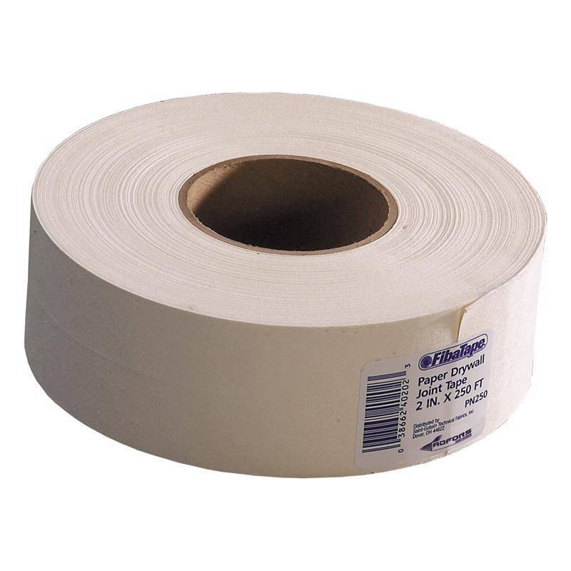 Saint-Gobain ADFORS 250 ft. L X 2 in. W Paper White Drywall Joint Tape