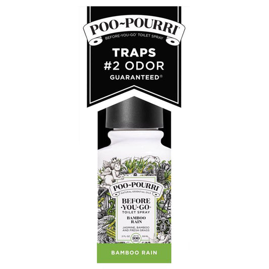 Poo-Pourri Bamboo Rain Scent Air Freshener Spray 2 oz Liquid 1 pk