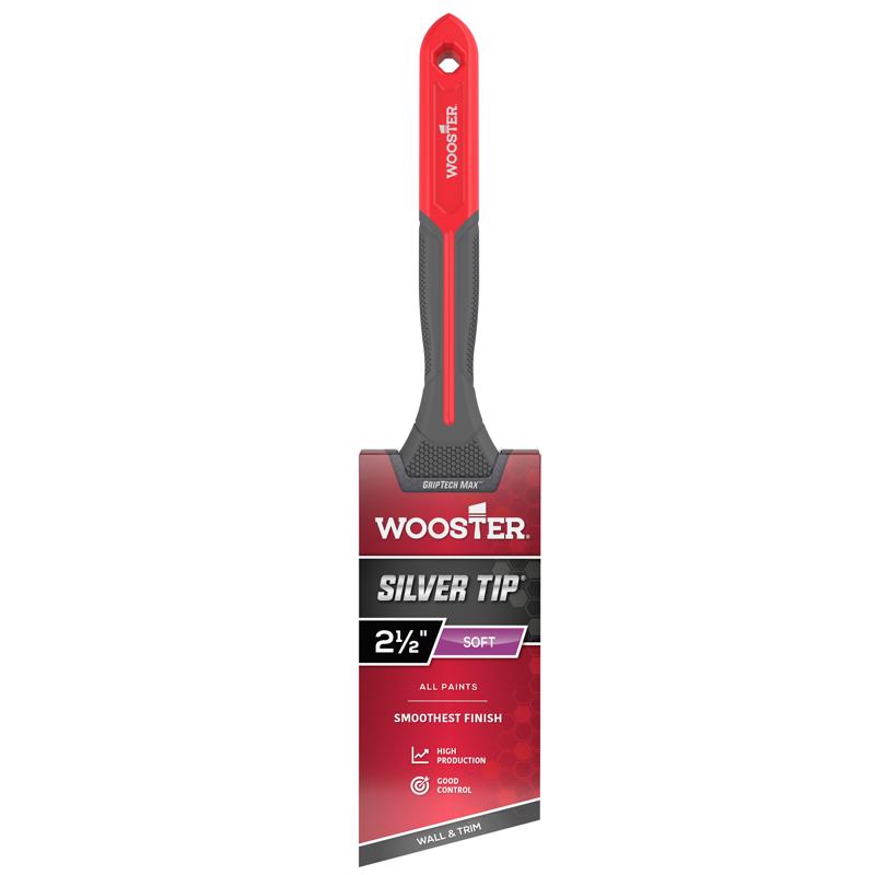 Wooster Silver Tip 2-1/2 in. Soft Angle Paint Brush