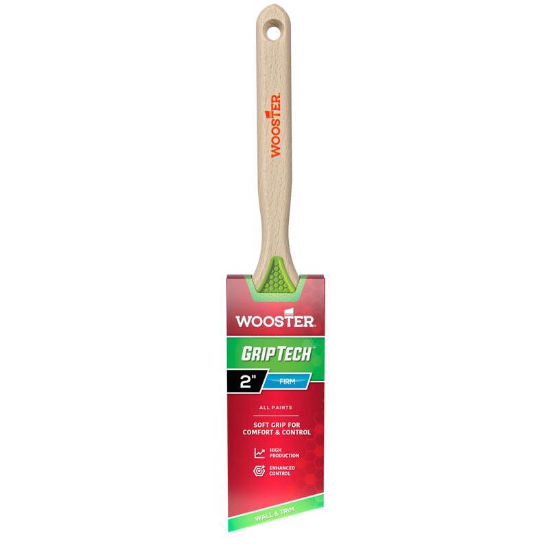 Wooster GripTech 2 in. Firm Angle Paint Brush