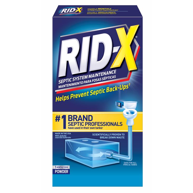 Rid-X Powder Septic System Cleaner 9.8 oz