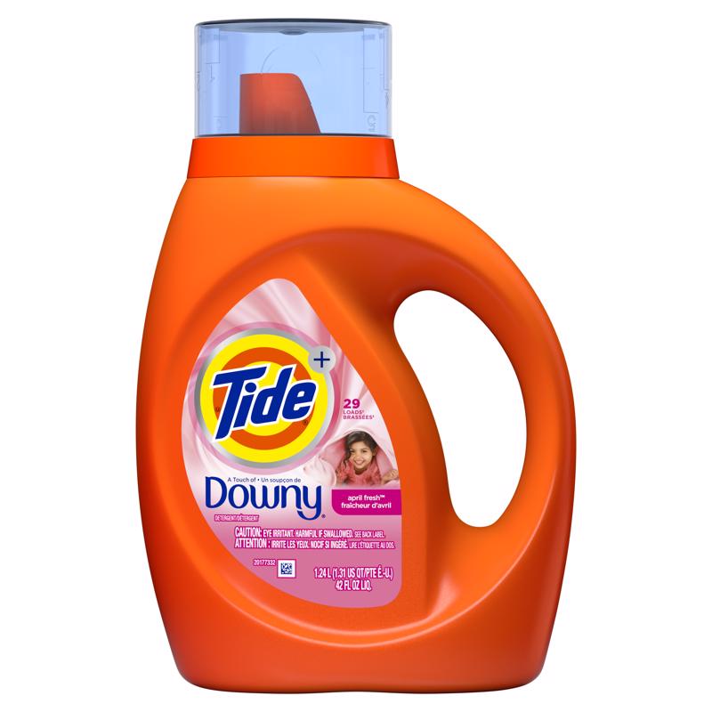 Tide Downy April Fresh Scent Detergent Liquid 42 fl. oz. 1 pk