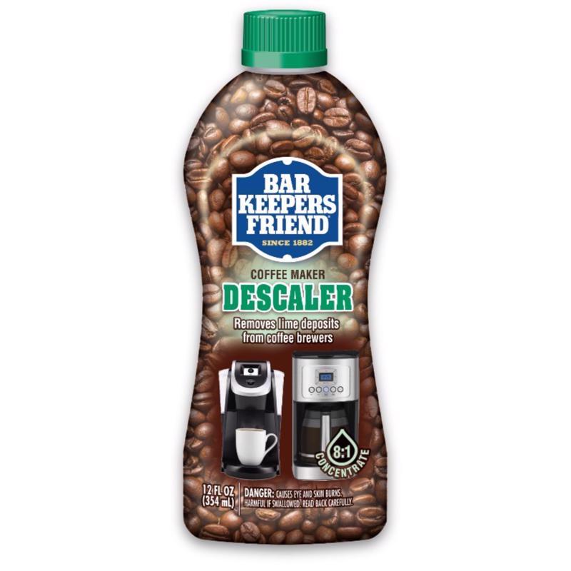 Bar Keepers Friend Coffee Maker Descaler 12 oz Liquid