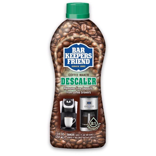 Bar Keepers Friend Coffee Maker Descaler 12 oz Liquid