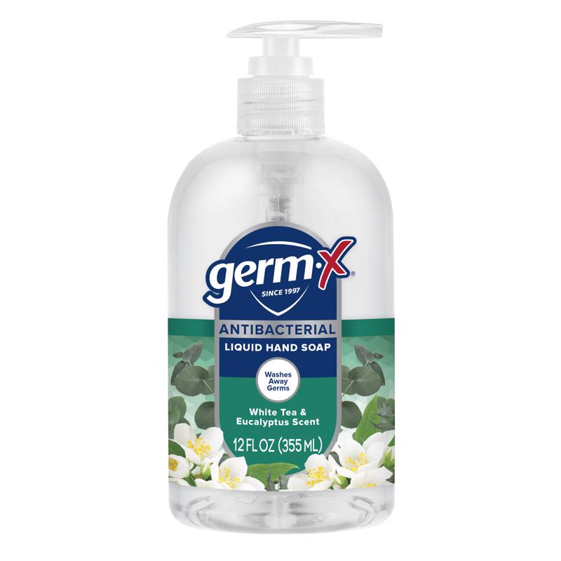 Germ-X Eucalyptus Scent Antibacterial Antimicrobial Lotion Soap 12 fl. oz.