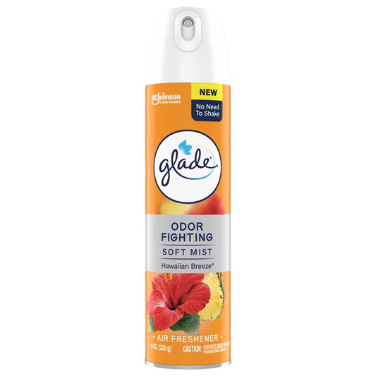 Glade Hawaiian Breeze Scent Air Freshener 8 oz Aerosol 1 pk