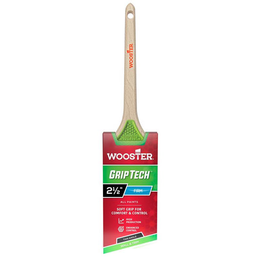 Wooster GripTech 2-1/2 in. Firm Thin Angle Paint Brush