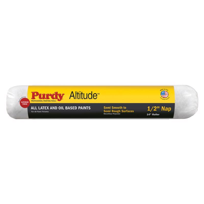 Purdy Altitude Poly Micro 14 in. W X 1/2 in. Regular Paint Roller Cover 1 pk