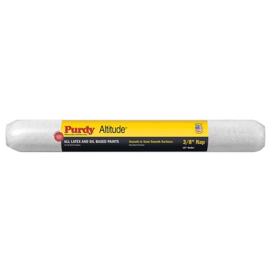 Purdy Altitude Poly Micro 18 in. W X 3/8 in. Regular Paint Roller Cover 1 pk