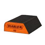 Diablo 4 in. L X 2.5 in. W X 1 in. 60 Grit Medium Dual Edge Sanding Sponge