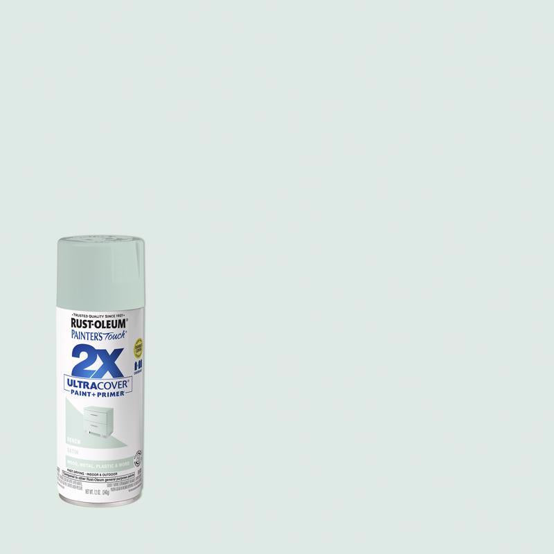 Rust-Oleum Painter's Touch 2X Ultra Cover Satin Renew Paint+Primer Spray Paint 12 oz