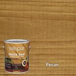 Valspar Quick Seal Semi-Transparent Pecan Oil-Based Exterior Stain 1 gal