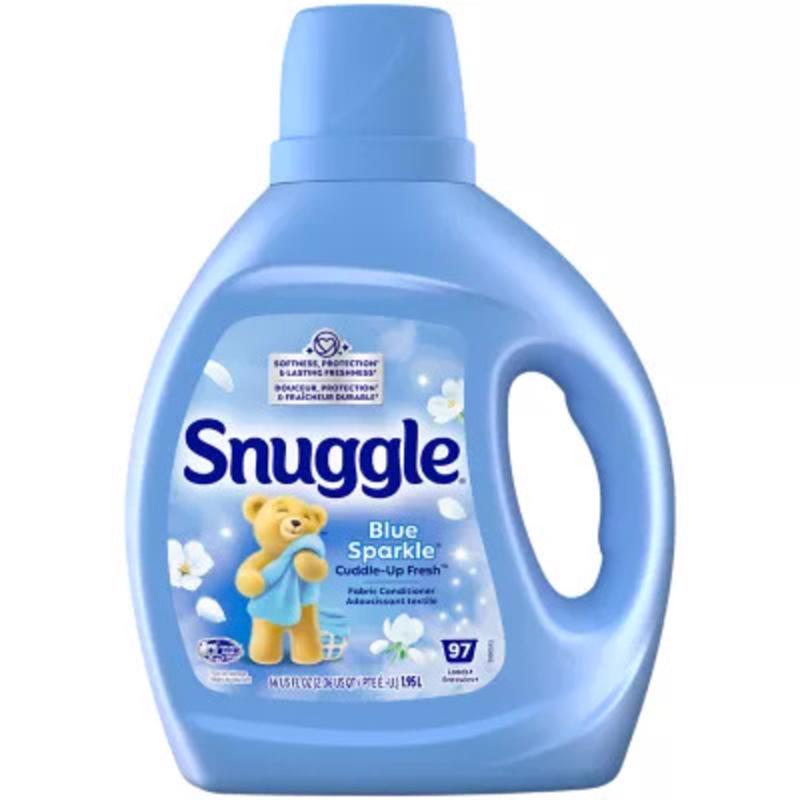 Snuggle Blue Sparkle White Floral & Citrus Scent Fabric Softener Liquid 66 oz 1 pk